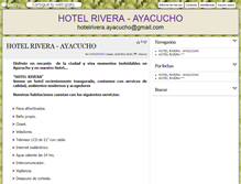 Tablet Screenshot of hotelrivera-ayacucho.portal-de-viajes.com